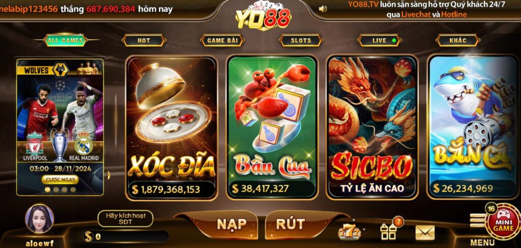 Yo88 - Cổng Game Giải Trí Trực Tuyến Uy Tín Nhất Hiện Nay 4 Lý do người dùng nên chọn cổng game này?